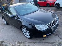 Used VW Eos Individual 140 HP (102 kW) 2009 Black Cabriolet