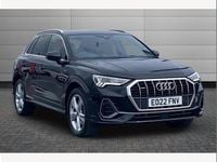 Used Audi Q3 S-Line 190 HP (139 kW) 2022 Black SUV