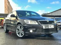 Used Skoda Octavia vRS 140 HP (102 kW) 2010 Black Hatchback