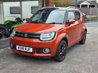 Used Suzuki Ignis SZ5 90 HP (66 kW) 2018 Orange/black Hatchback