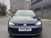 Used VW Golf VII GTI 230 HP (169 kW) 2013 Blue Hatchback