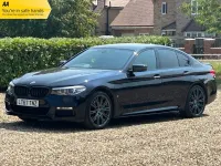 Used BMW 530e M Sport 252 HP (185 kW) 2017 Black Sedan