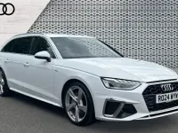 Used Audi A4 S-Line 204 HP (150 kW) 2024 White Estate