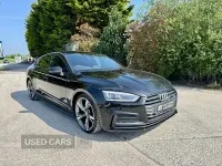 Used Audi A5 S-Line 190 HP (139 kW) 2018 Black Coupe