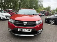 Used Dacia Sandero Ambiance 90 HP (66 kW) 2015 Red Hatchback