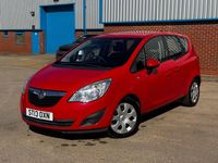Used Vauxhall Meriva 2013 Red MPV
