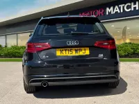 Used Audi A3 Sportback S-Line 2015 Black Hatchback