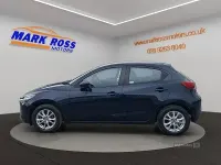 Used Mazda 2 90 HP (66 kW) 2015 Blue Hatchback
