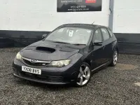 Begagnad Subaru Impreza 2008 Blå Sedan