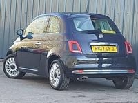 Used Fiat 500 Lounge 69 HP (50 kW) 2017 Black Hatchback