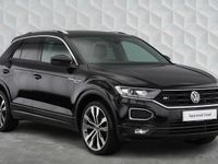 Used VW T-Roc R-line 150 HP (110 kW) 2022 Black SUV