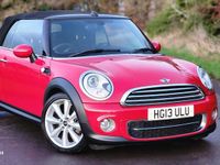 Used Mini Cooper D Cabriolet 112 HP (82 kW) 2013 Red Cabriolet