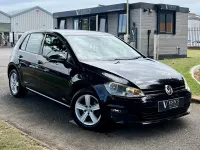 Used VW Golf VII Match 105 HP (77 kW) 2015 Black Hatchback