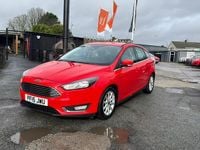 Used Ford Focus Titanium 2015 Red Hatchback