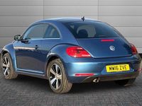 Used VW Beetle Design 105 HP (77 kW) 2016 Blue Hatchback
