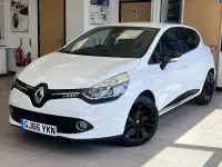 Used Renault Clio Dynamique 90 HP (66 kW) 2016 White Hatchback