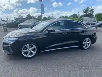 Used Audi A3 S-Line 110 HP (80 kW) 2022 Black Sedan