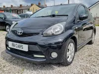 Used Toyota Aygo 68 HP (50 kW) 2012 Black Hatchback