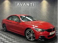 Begagnad BMW 420 M Sport 2018 Röd Cab