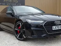 Used Audi A7 S-Line 2020 Black Sedan