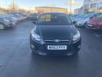 Used Ford Focus Zetec 2014 Black Hatchback