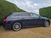 Used Mercedes CLA180 AMG line 2019 Blue Sedan