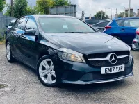 Used Mercedes A200 2017 Black Hatchback
