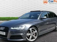 Used Audi A6 Black Edition 320 HP (235 kW) 2016 Grey Estate