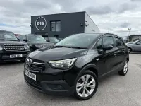Used Vauxhall Crossland X 83 HP (61 kW) 2018 Black SUV