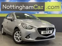 Używany Mazda 2 75 KM (55 kW) 2015 Srebrny Hatchback
