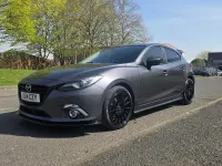 Usado Mazda 3 Inclusive 2014 Gris Utilitario