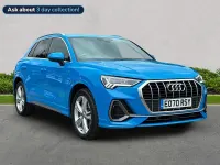 Used Audi Q3 S-Line 150 HP (110 kW) 2020 Blue SUV