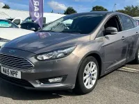Used Ford Focus Titanium 125 HP (91 kW) 2015 Brown Hatchback