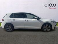 Used VW Golf VIII R-line 128 HP (94 kW) 2022 White Hatchback