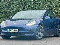 Used Tesla Model 3 Standard Range 366 kW (498 HP) 2021 Blue Sedan