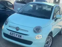 Used Fiat 500 Pop Star 69 HP (50 kW) 2017 Green Hatchback