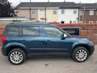 Used Skoda Yeti SE 105 HP (77 kW) 2014 Blue SUV