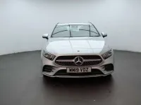 Used Mercedes A180 AMG line 136 HP (100 kW) 2019 Silver Hatchback