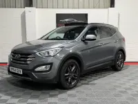Usado Hyundai Santa Fe Premium SE 2014 Plateado SUV