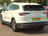 Used Skoda Enyaq iV ecoSuite 150 kW (204 HP) 2024 Moon white metallic SUV