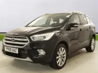 Used Ford Kuga Titanium 150 HP (110 kW) 2019 Black SUV