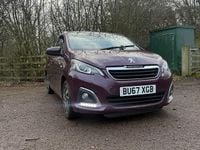 Used Peugeot 108 Allure 2017 Purple Hatchback