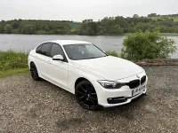 Used BMW 318 2014 White Sedan