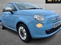 Used Fiat 500 69 HP (50 kW) 2013 Blue Hatchback