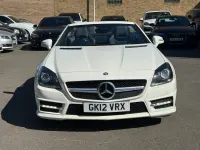 Begagnad Mercedes SLK250 AMG 204 HK (150 kW) 2012 Vit Cab