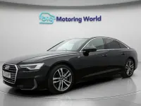 Begagnad Audi A6 S-Line 204 HK (150 kW) 2022 Svart Sedan