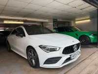 Used Mercedes CLA180 AMG Line Premium Plus 136 HP (100 kW) 2021 White Sedan