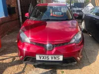 Used MG MG3 106 HP (77 kW) 2015 Red Hatchback