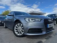 Usado Audi A6 Design 190 CV (139 kW) 2017 Gris Familiar