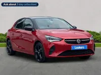 Used Vauxhall Corsa 75 HP (55 kW) 2021 Red Hatchback